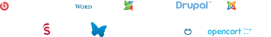       CMS: , WordPress, MODx, Drupal, Joomla, InSales, Umi CMS, NetCat, Opencart  